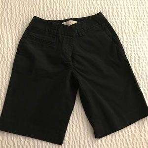 Like New Loft Black Shorts
